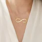 Personalized Infinity Name Necklaces with Date