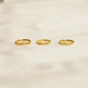 Custom Name Rings