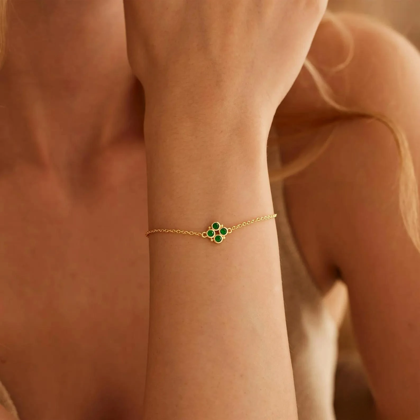 Custom December Multiple Birthstone Bracelet for Family