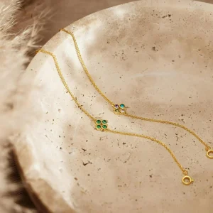 Custom December Multiple Birthstone Bracelet for Family